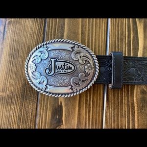 Justin Boots Buckle Belt